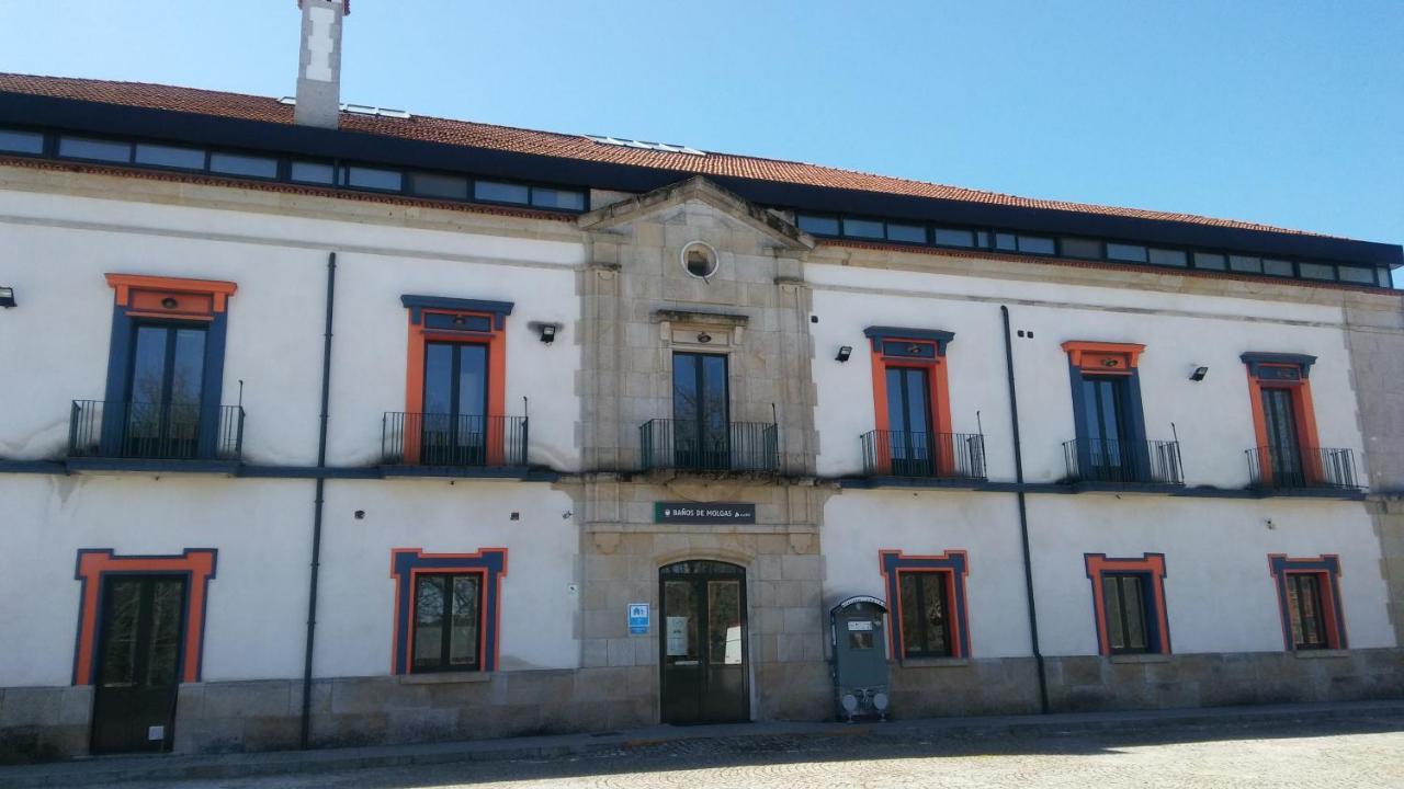 Albergue Estaciones Vivas Banos Del Molgas Dış mekan fotoğraf