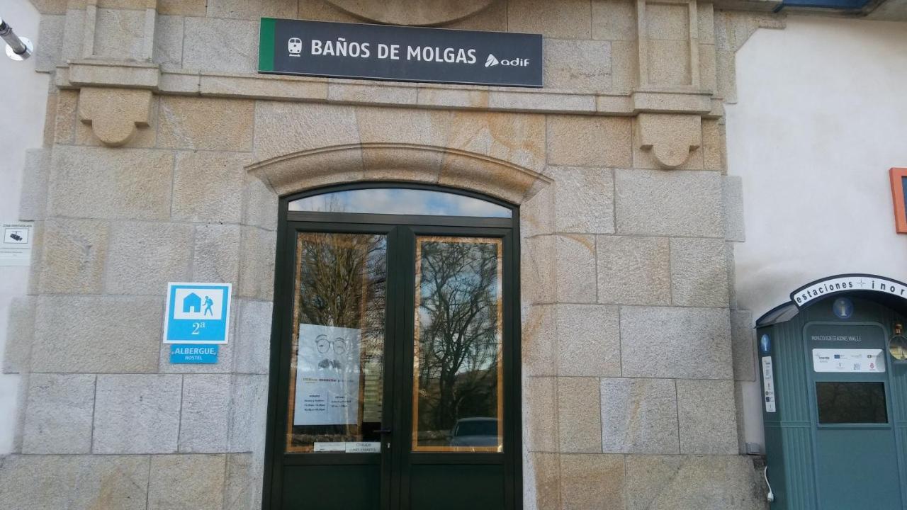 Albergue Estaciones Vivas Banos Del Molgas Dış mekan fotoğraf